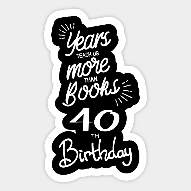 40th birthday gift ideas for men women 40th Birthday Gift